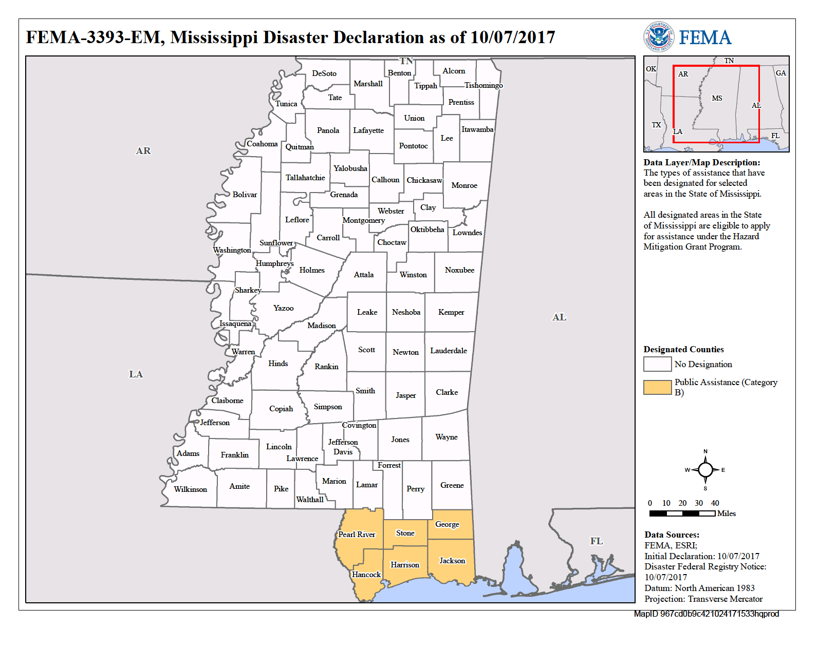 Designated Areas FEMA.gov