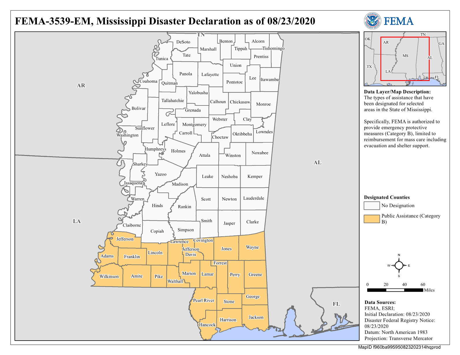 Designated Areas FEMA.gov