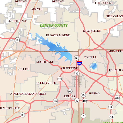 Grand Prairie Tx Map Alaine Leonelle