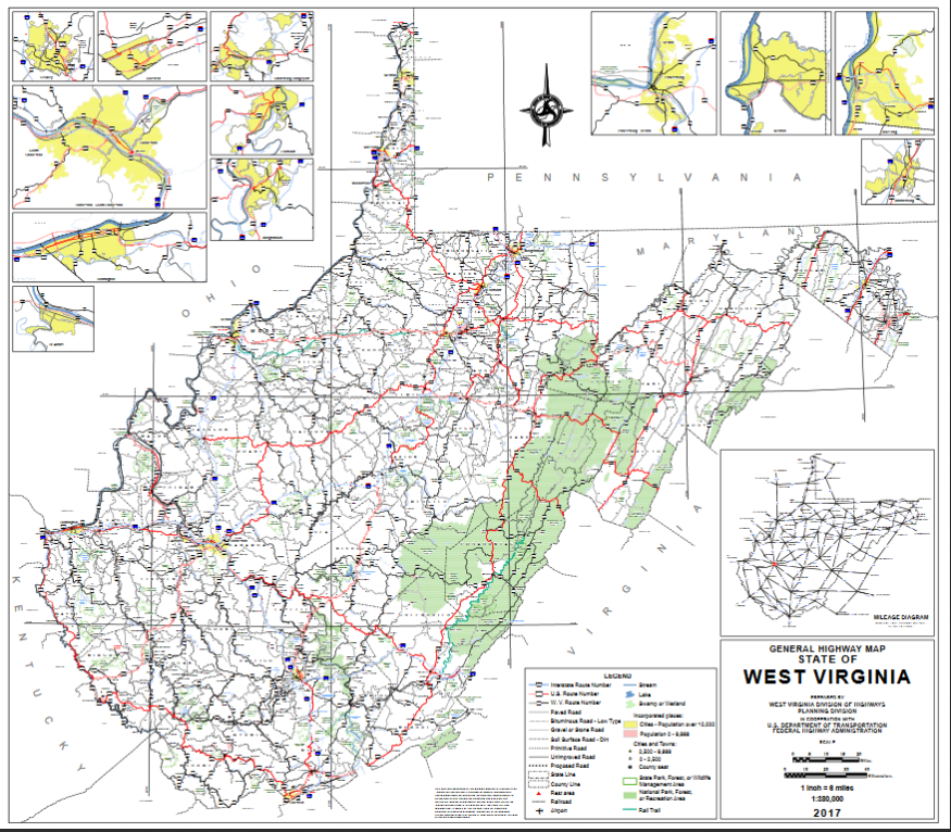 Highway Map Of West Virginia Cheap Shop www.oceanproperty.co.th