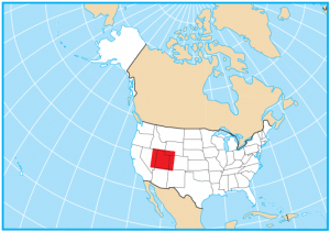 Utah On World Map Map Of Utah - Cities And Roads - Gis Geography