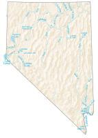 Map Of Nevada Lakes