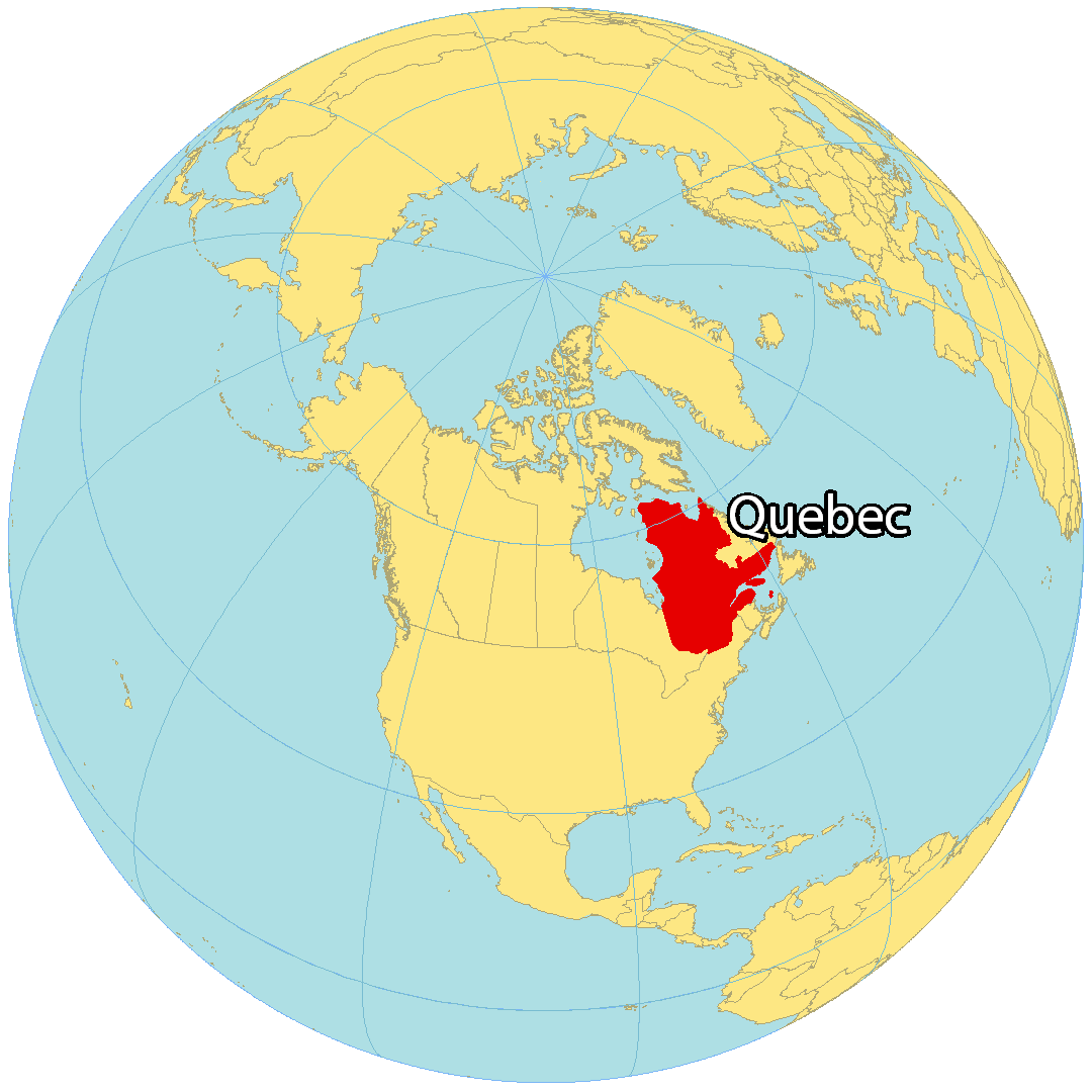 Map Of Quebec Cities And Towns Quebec Map - Cities And Roads - Gis Geography