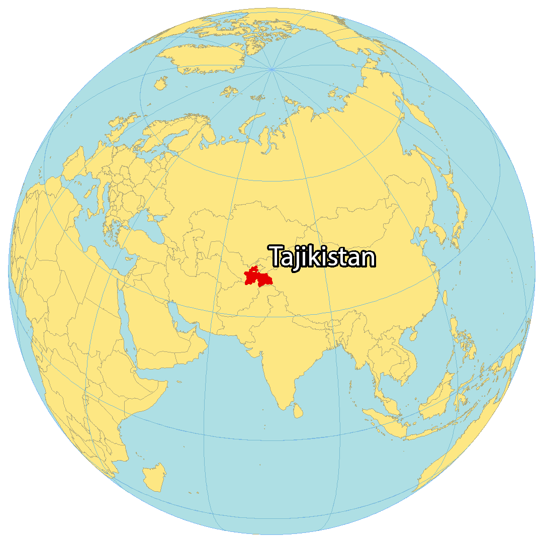 Map of Tajikistan GIS Geography