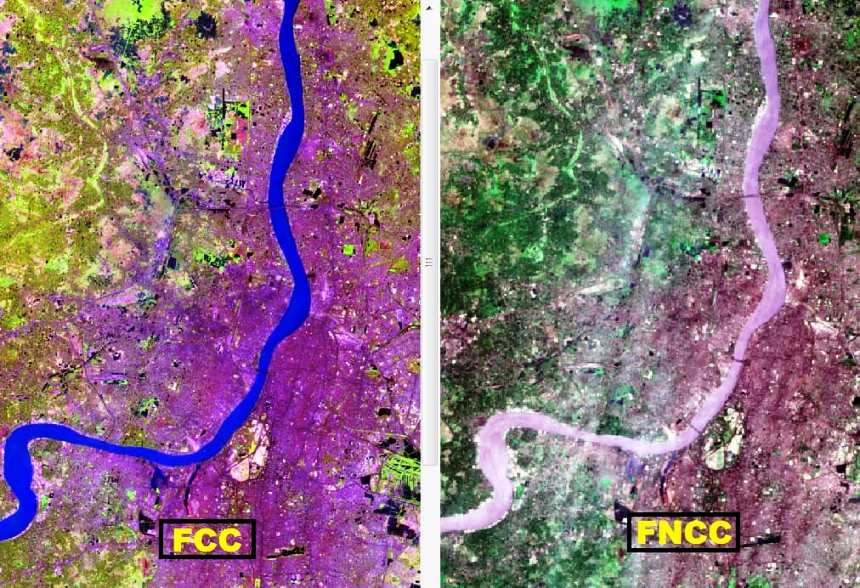 False Color Composite (FCC) Remote Sensing GISRSStudy