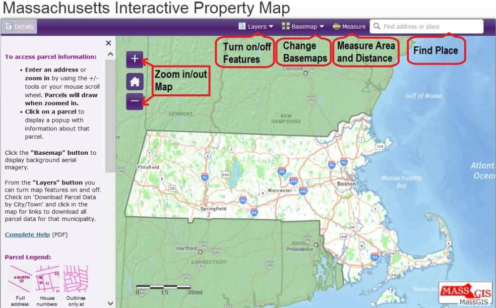 What is MassGIS? Massachusetts Interactive Property Map