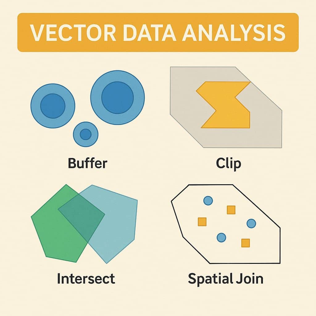 What Is Vector Data Analysis Vector Analysis In Arcgis Gisrsstudy