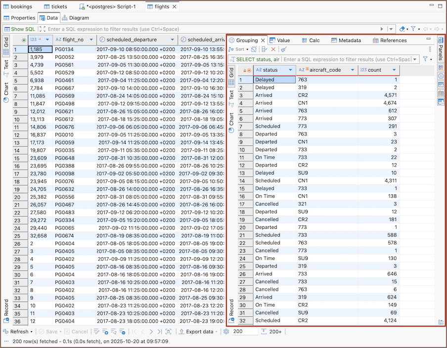 Panels · dbeaver/dbeaver Wiki · GitHub