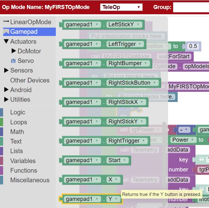 Controlling a Servo (Blocks) · ftctechnh/ftc_app Wiki · GitHub