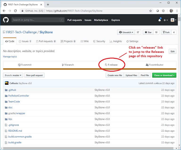 Downloading the Android Studio Project Folder · ftctechnh/ftc_app Wiki