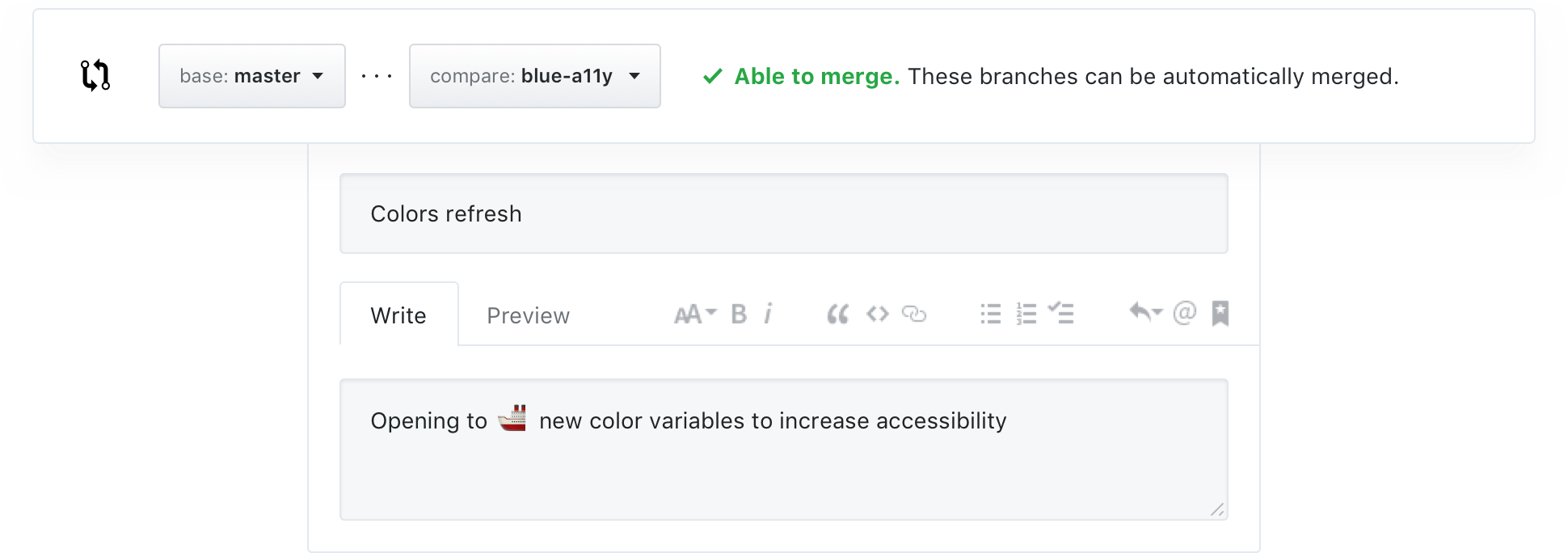 Features · Code review · GitHub