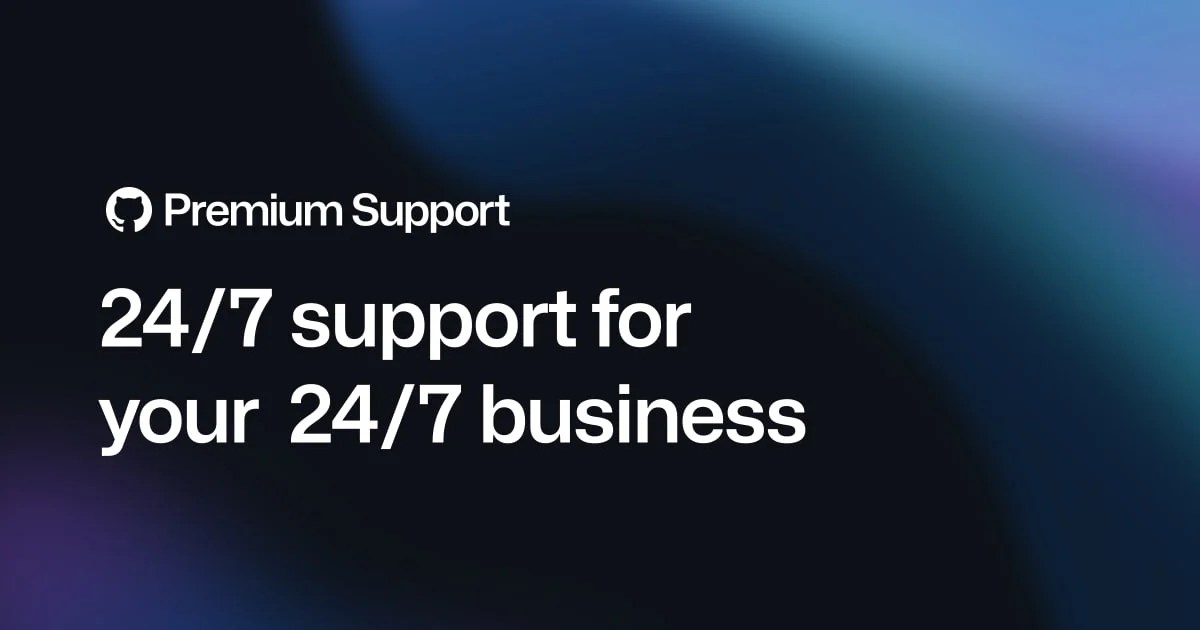 GitHub Premium Support · GitHub
