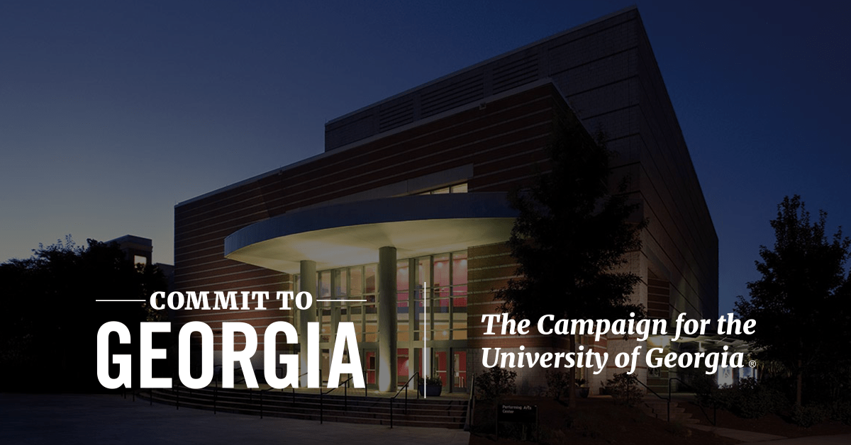 Commit to the UGA Performing Arts Center