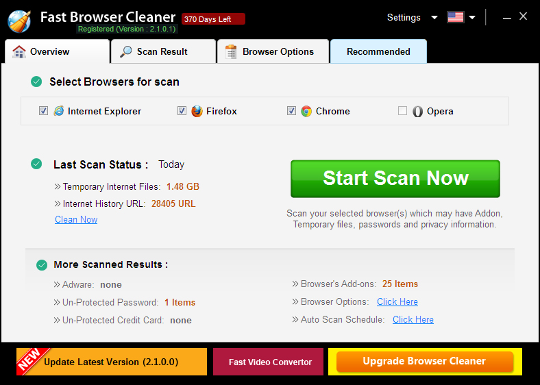 Giveaway of the Day free licensed software daily — Fast Browser