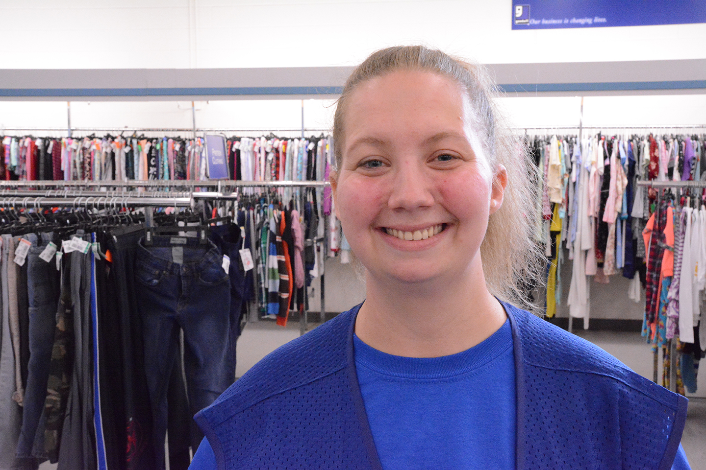 After Troubled Past, Woman Finds Renewal, Growth in Job at Goodwill