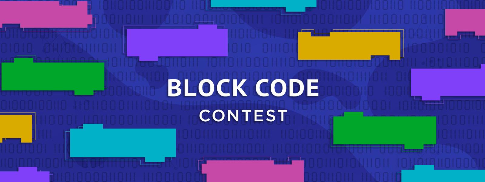 The Block Code Contest by Instructables