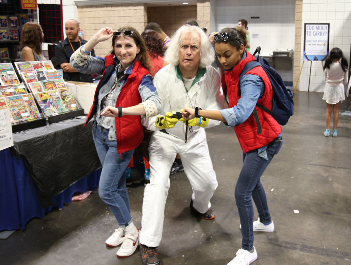 Female Marty McFly Cosplay at Tampa Bay Comic Con 2015 Given Eyes To See