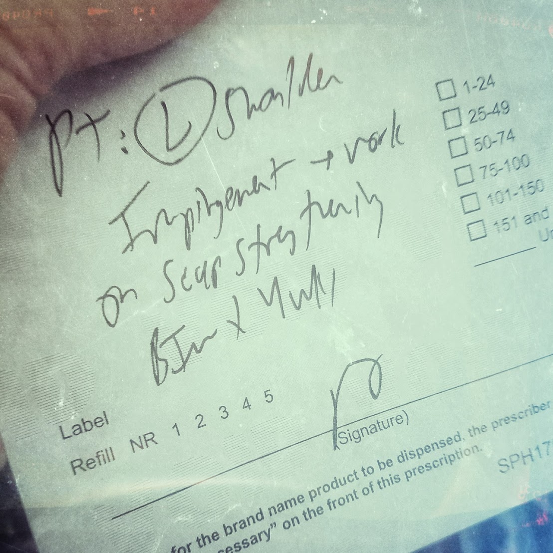 My MRI Arthrogram Experience Given Eyes To See