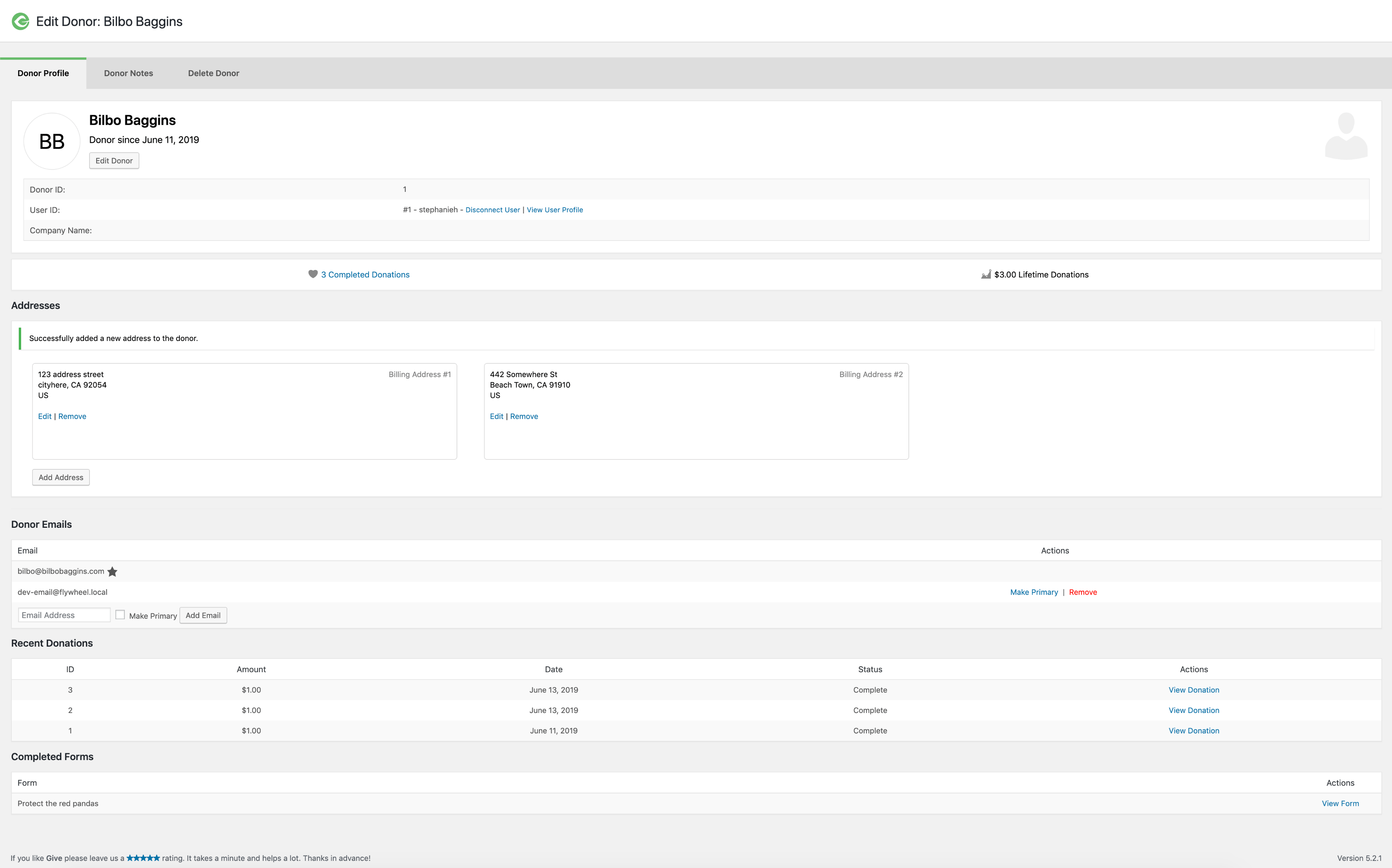 Donor Profile Template prntbl.concejomunicipaldechinu.gov.co