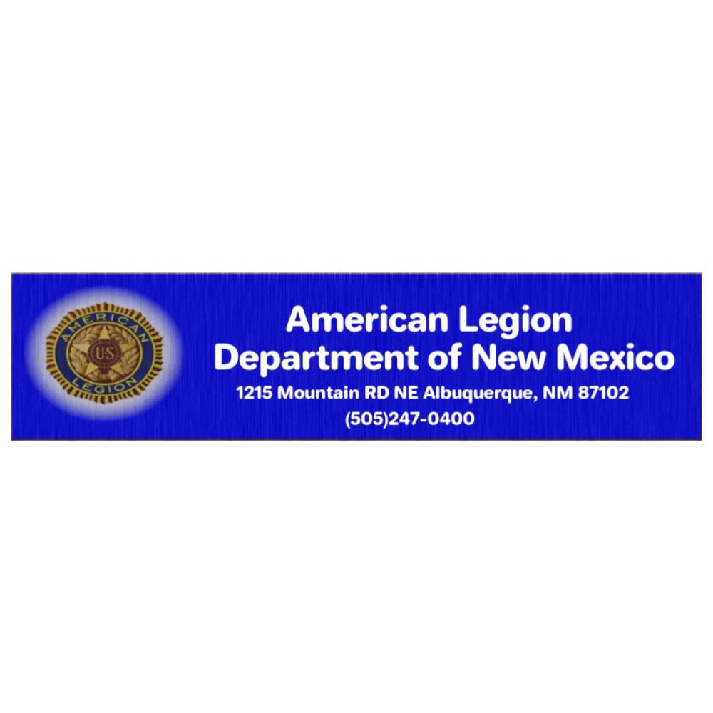 AMERICAN LEGION DEPARTMENT OF NEW MEXICO Veterans & Military US, New Mexico