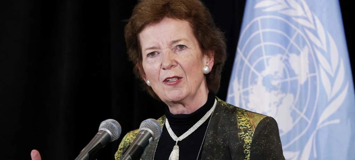 Mary Robinson Climate Change GIWPS