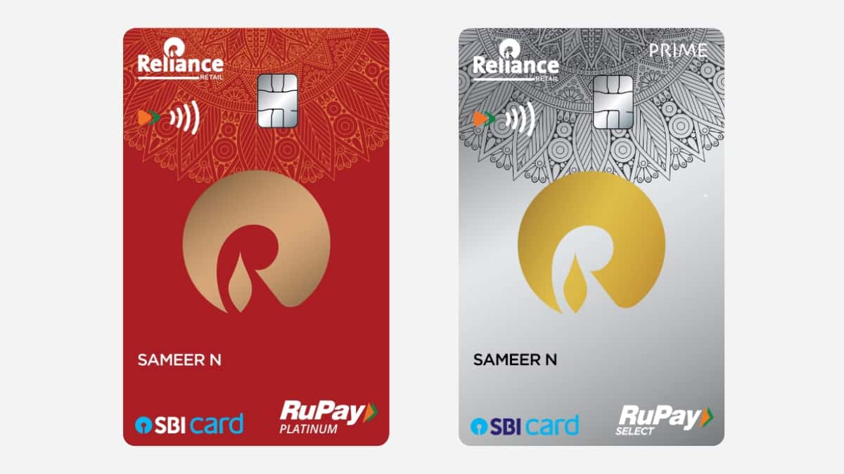 Reliance Retail & SBI Card Tieup to Launch Reliance SBI Card on RuPay