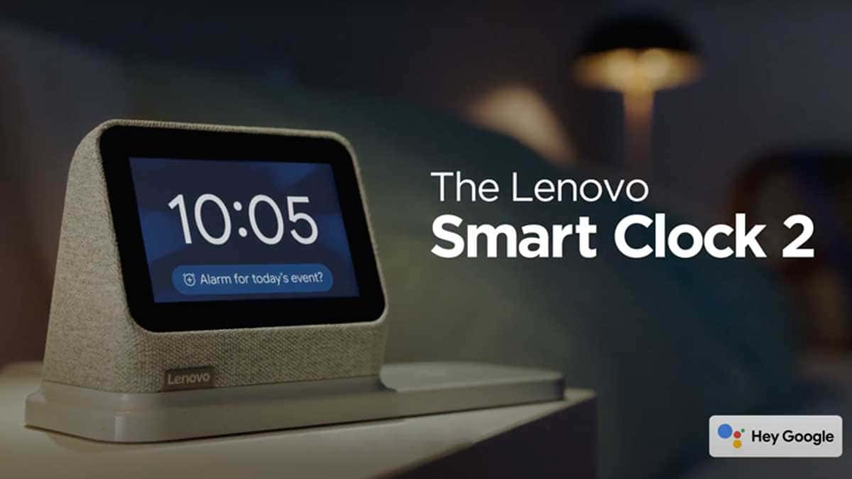 Lenovo Smart Clock 2 with Wireless Charging Dock Launched at ₹6,999