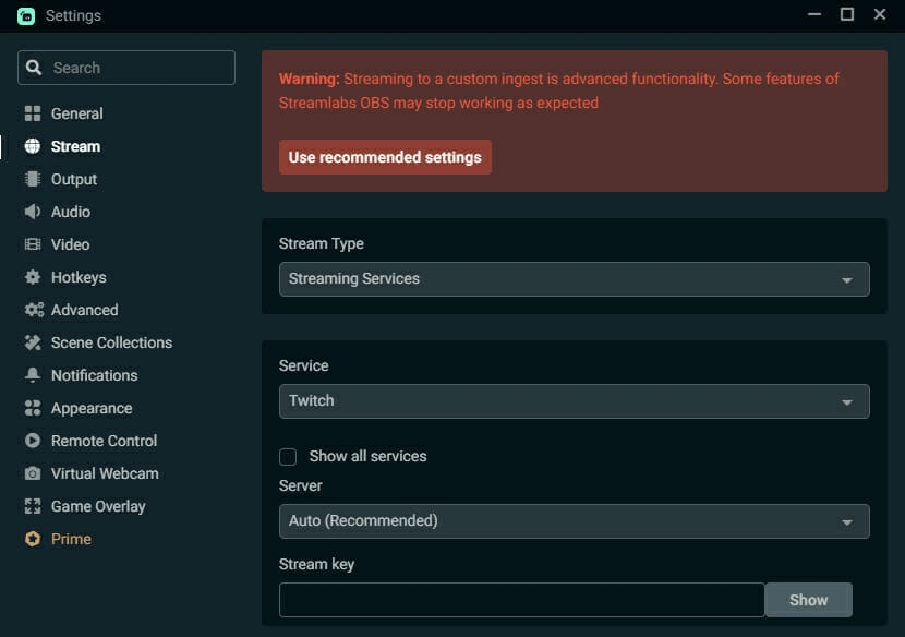 How To Run A Test Stream On Streamlabs OBS