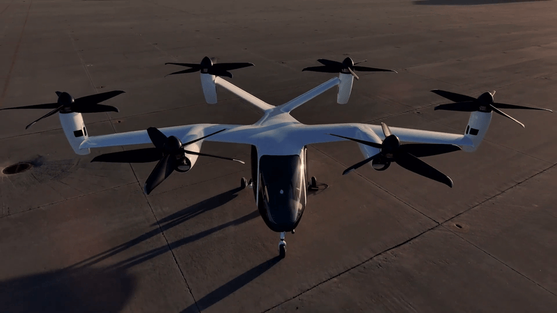 Footage from a promotional video released by Joby Aviation in August 2021.