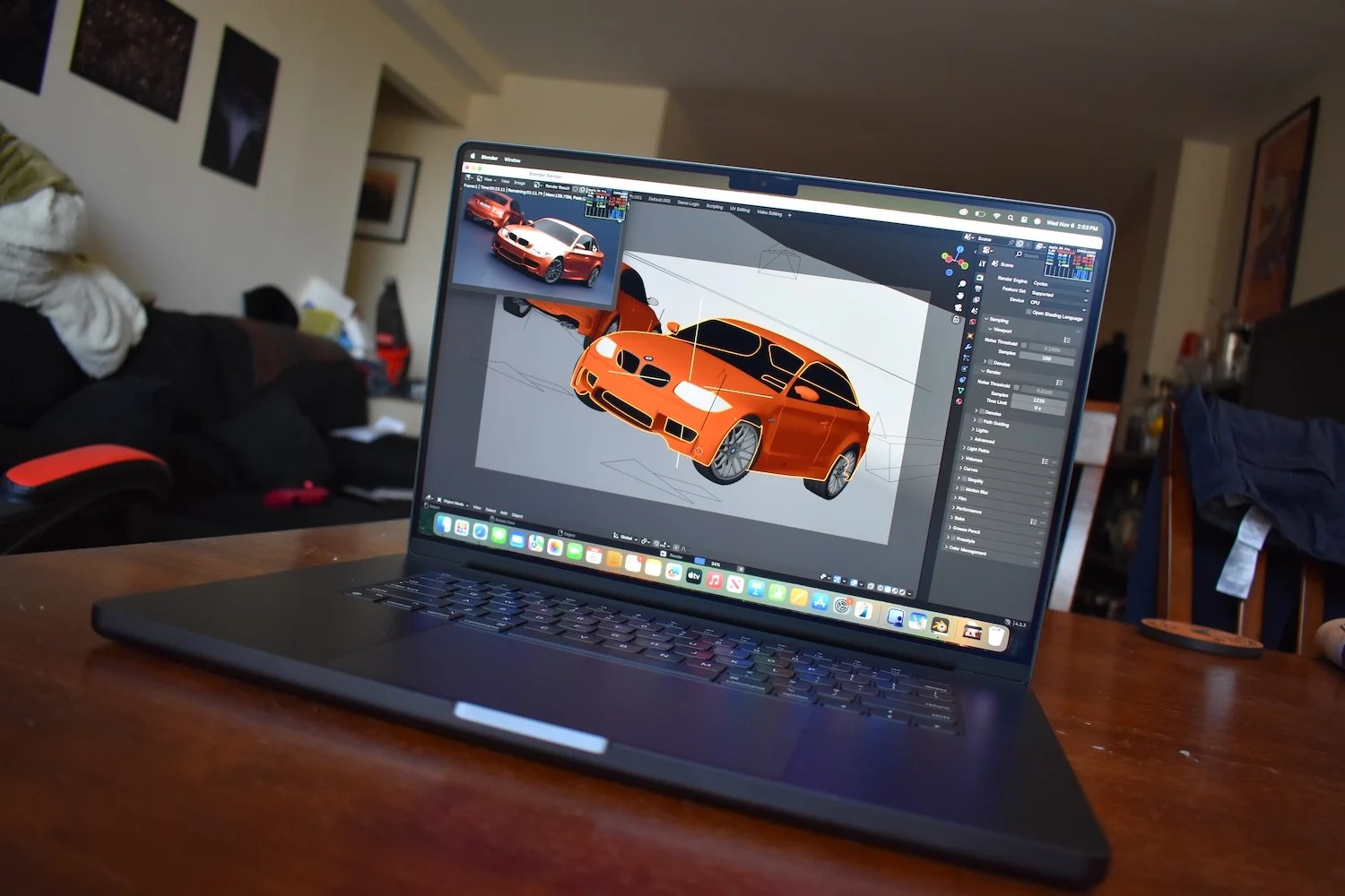 Macbook Pro Rendering 1