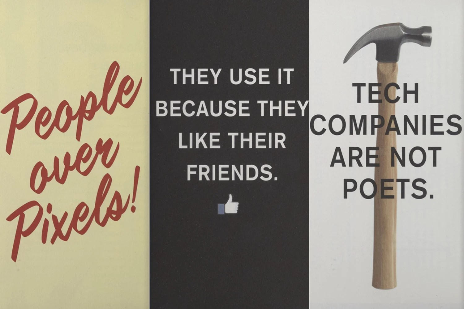 Three pages from Facebook&rsquo;s Little Red Book.