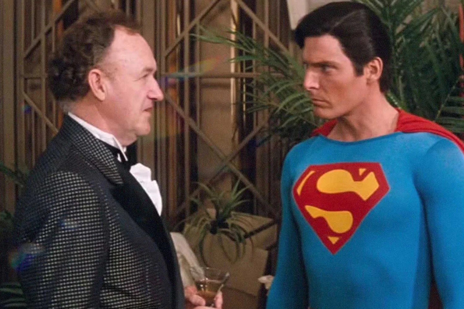 Gene Hackman Lex Luthor Superman Christopher Reeve