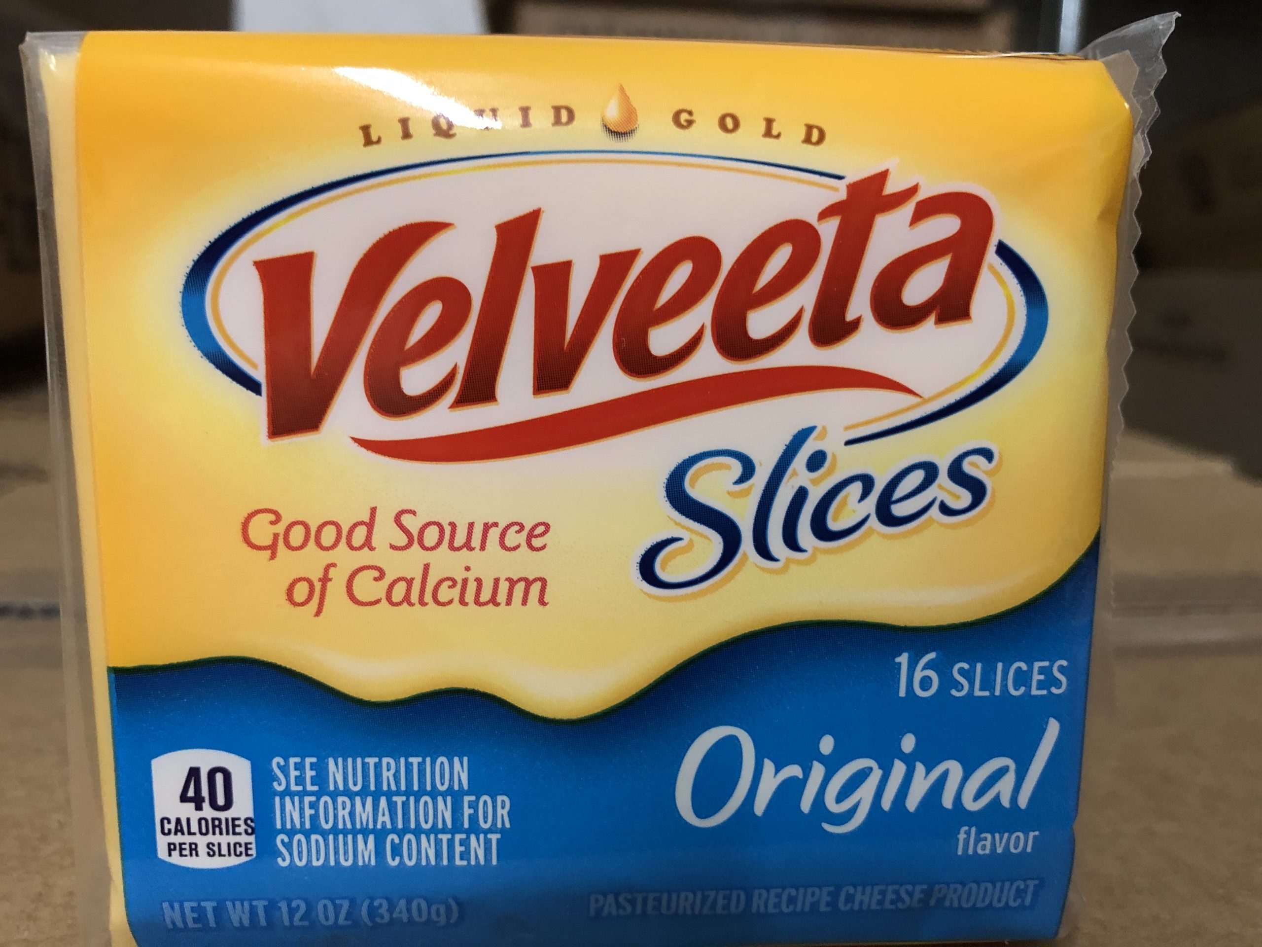 Kraft Velvetta Cheese Sliced 12 Oz GJ Curbside