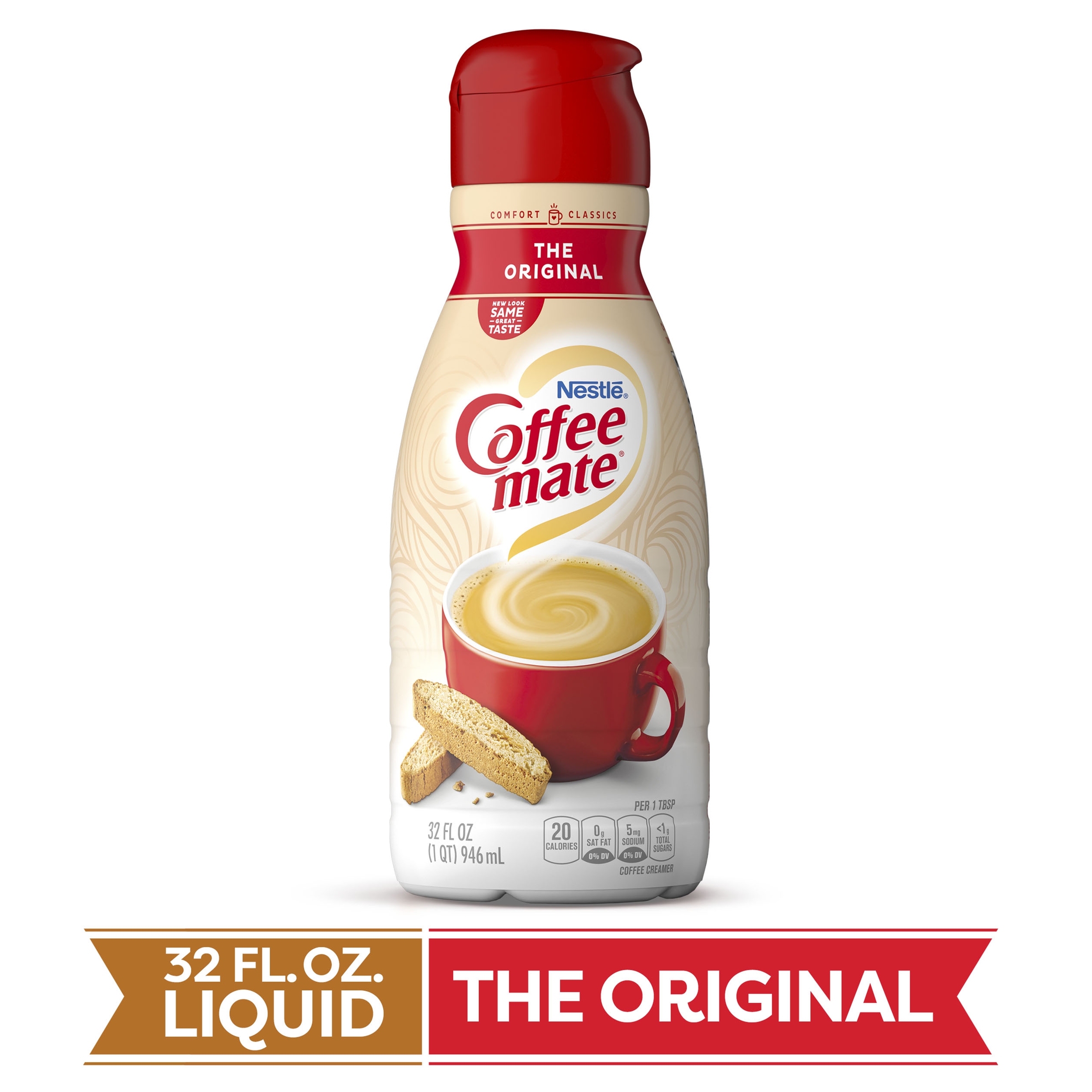 Coffee Mate Liquid Original Creamer 32 Oz GJ Curbside
