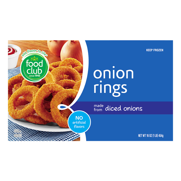 Onion Rings 16 Oz GJ Curbside