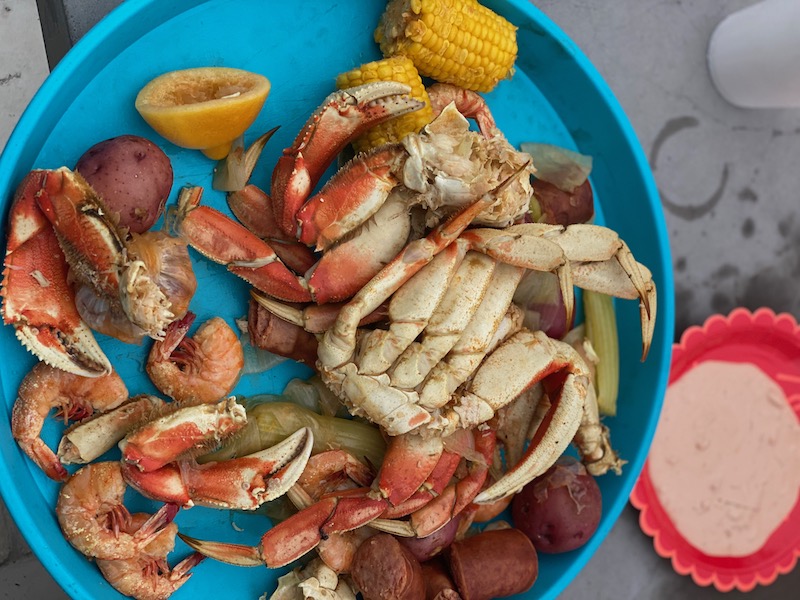 Dungeness Crab Cluster By The Lb 3 Cluster Per Lb GJ Curbside