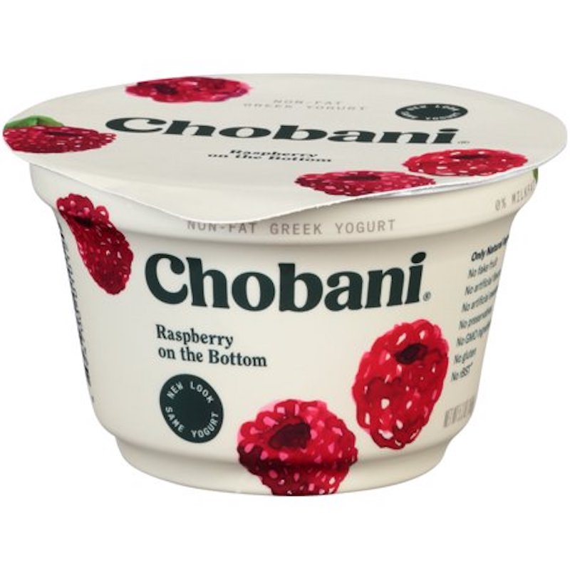 Chobani Raspberry Yogurt 5.3 Oz GJ Curbside