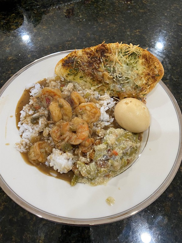 Cindy's Almost Famous Shrimp Stew With Boiled Eggs GJ Curbside