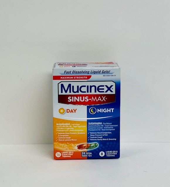 Mucinex Sinus Max Day And Night 24 Ct GJ Curbside