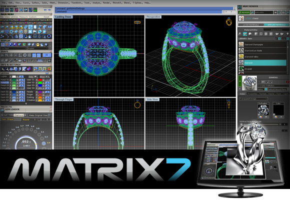 Gemvision Matrix 3d Jewelry Software Smart 3d Network Gjepc