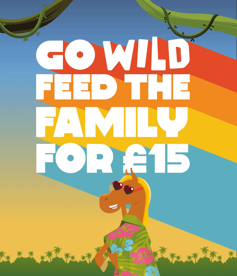 Hungry Horse Family £15 Meal Deal The Cuckoo Oak Pub in Madeley