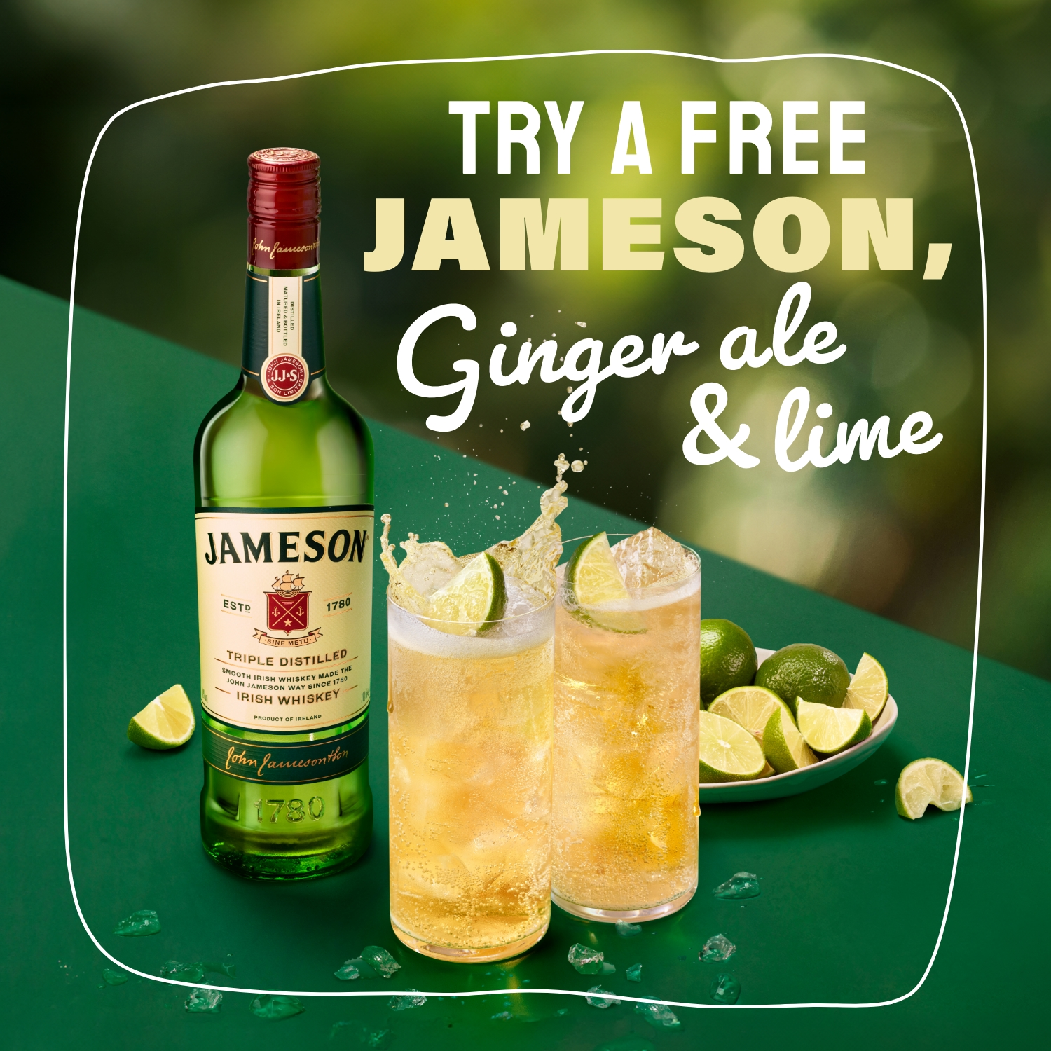 Jameson St Patrick's Free Drink The Waggon & Horses Handforth