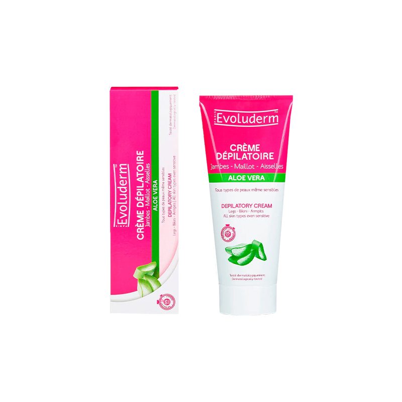 EVOLUDERM Depilatory Cream Aloe Vera 150ml Gkisakis Group