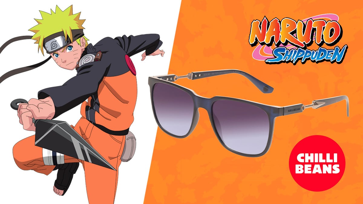 Chilli Beans lança coleção limitada de Naruto Shippuden GKPB Geek