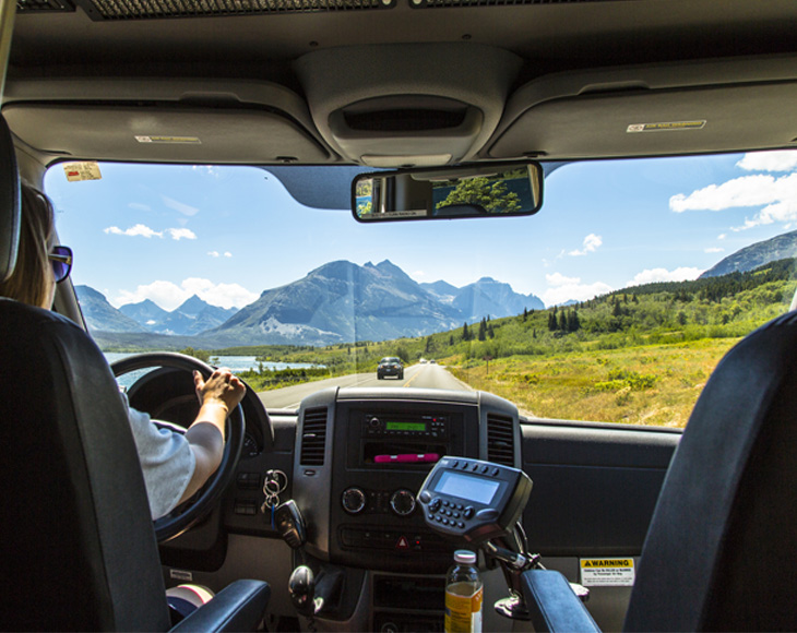 Sightseeing by Shuttle Glacier National Park Conservancy