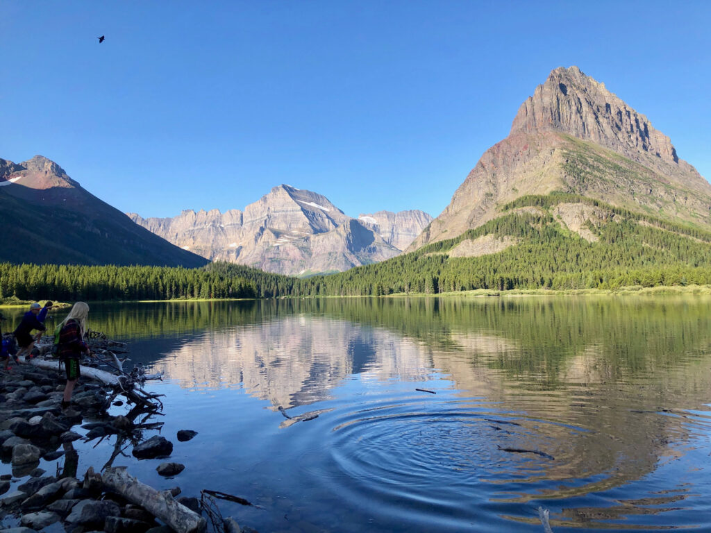 Hiking to Grinnell Glacier Glacier National Park