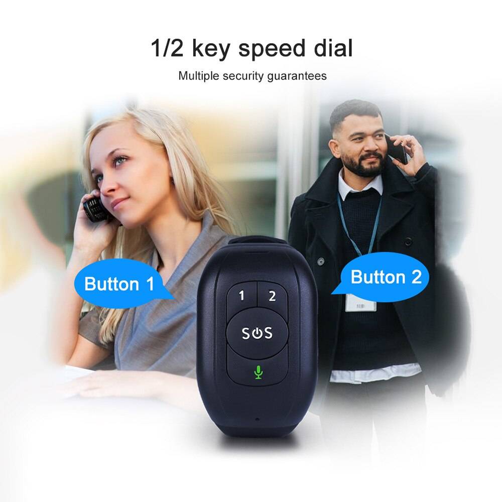 4G Smart GPS Bracelet for Elderly with Health Monitoring and SOS V48