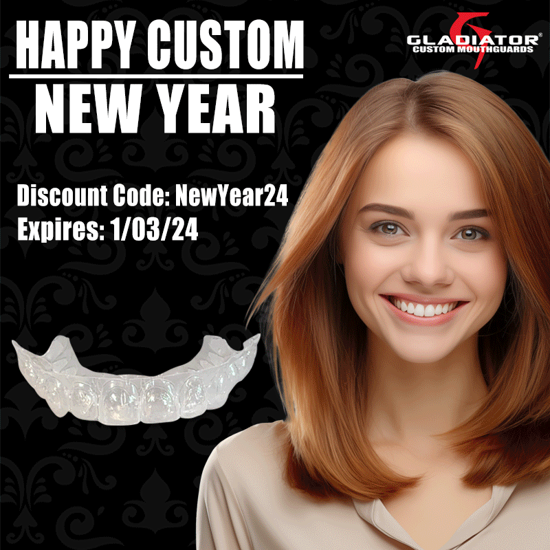 Happy New Year For Custom Discount Code Gladiator Custom Mouthguards