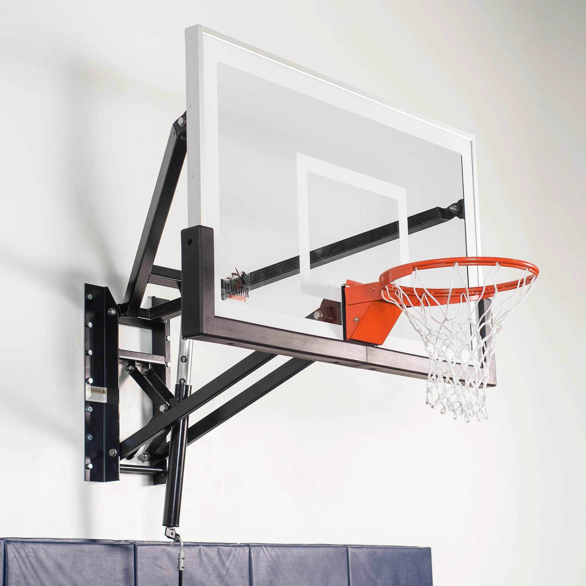 Adjustable Wall Mounted Hoop Gladiator Hoops