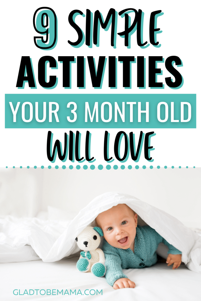 Easy Activities For 3 Month Old Babies Glad To Be Mama